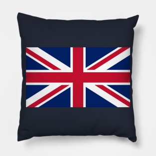 Union Jack - Punk Rock Jacket Button Pillow