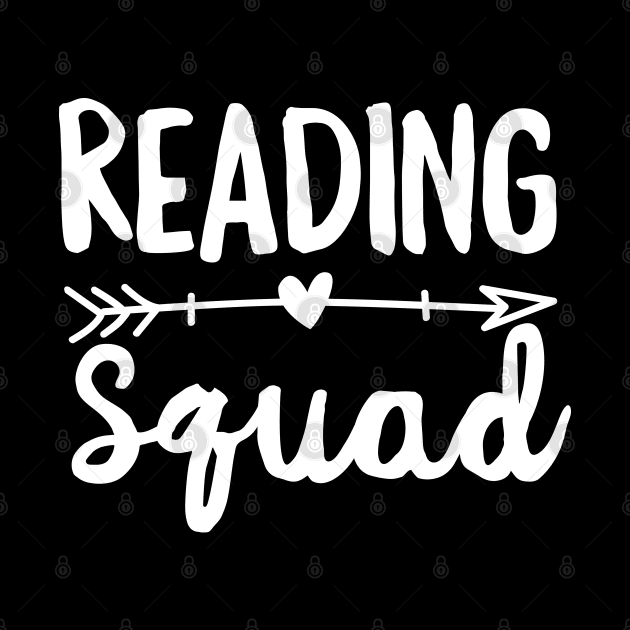 Reading Squad Teacher Gift Arrow by DetourShirts