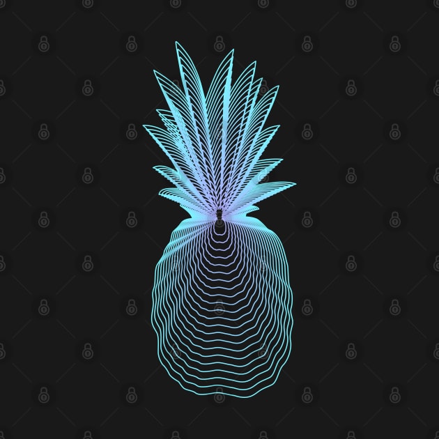 Futuristic Pineapple by Luve