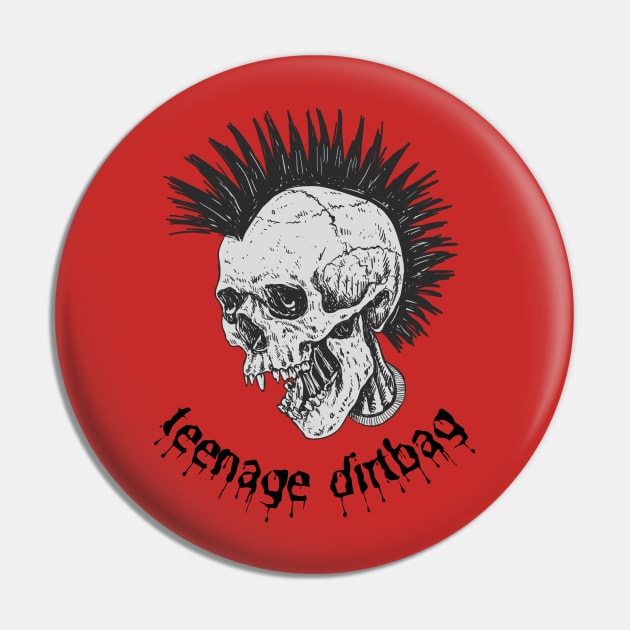 Teenage Dirtbag Pin by midnighteulogy