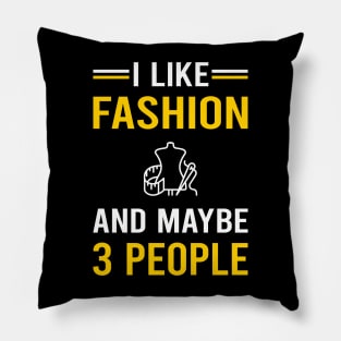 3 People Fashion Pillow