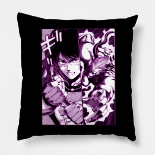 Warrior Vs. Beast Pillow