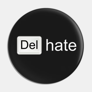 Del Hate Pin