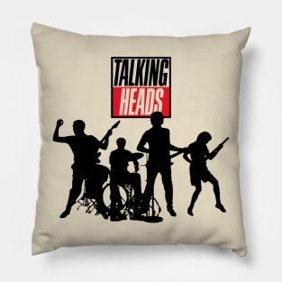 80s Talking Heads Pillow