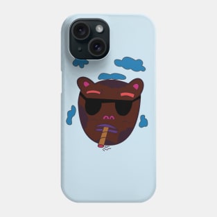 Chocolate Bear Smoking Phone Case