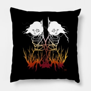 Burning Witches Pillow