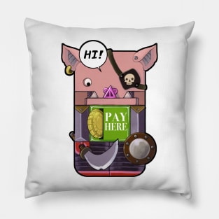 Pig piggy bank. Piggy bank Pillow