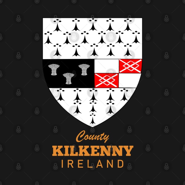 County Kilkenny Ireland Crest by Ireland