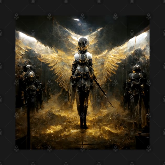 Dark Angel. Black and Gold by Classical