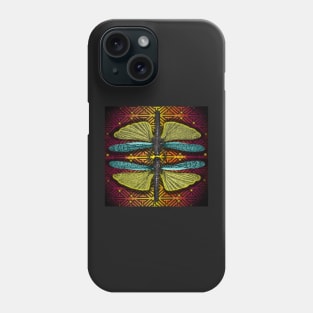 DRAGONFLY MATING DANCE Phone Case