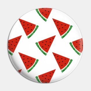 Watermelon Slice Pattern Pin