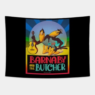 Barnaby and the Butcher (Heckle & Jeckle) Tapestry