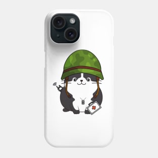 First aid military fat cat Phone Case