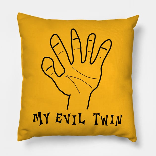 Sinister: My Evil Twin Pillow by HermitTheKen