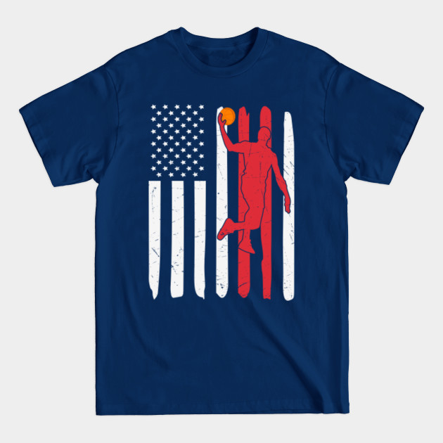 Discover Basketball USA - Basketball Lover - T-Shirt