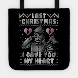 Last Christmas! - Ugly Christmas Sweater Tote