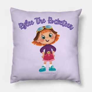 Rylee The Young Rocketeer Design Pillow