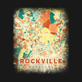 Rockville Maryland US map T-Shirt