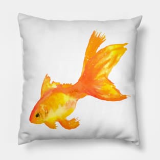 Artistic Gold Fish Pillow