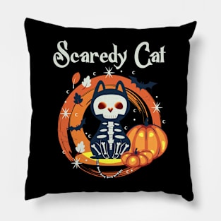 Scaredy Cat Pillow