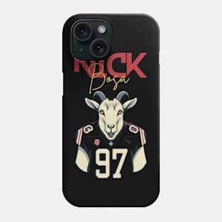 nick bosa the goat Phone Case