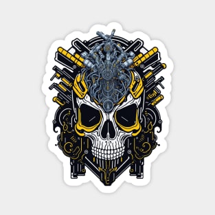 Mecha Skull S01 D15 Magnet