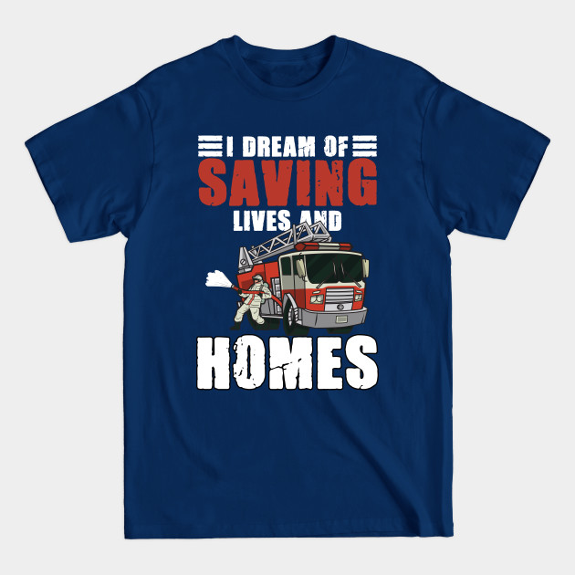 Disover Firefighting Firefighters For Fire Department Future Fireman - Future Firefighter - T-Shirt