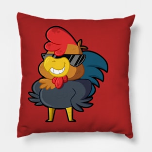 Cool Rooster Pillow