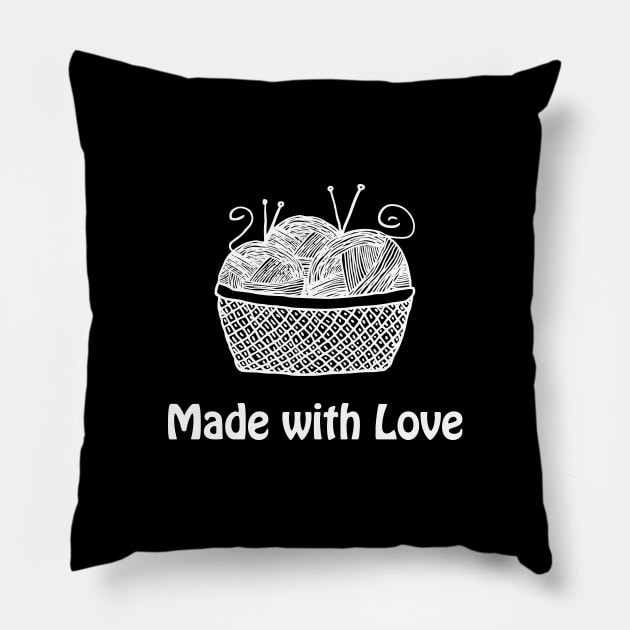 Yarn - Made with Love Pillow by DunieVu95