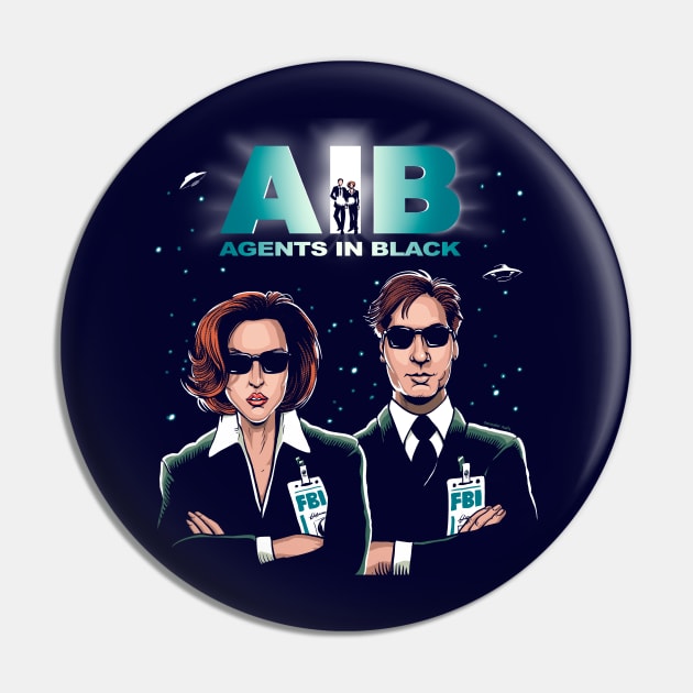 Agents In Black Pin by DonovanAlex