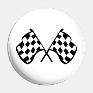 Racing Flags Pin