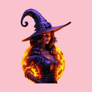 Halloween Witch and Hat T-Shirt