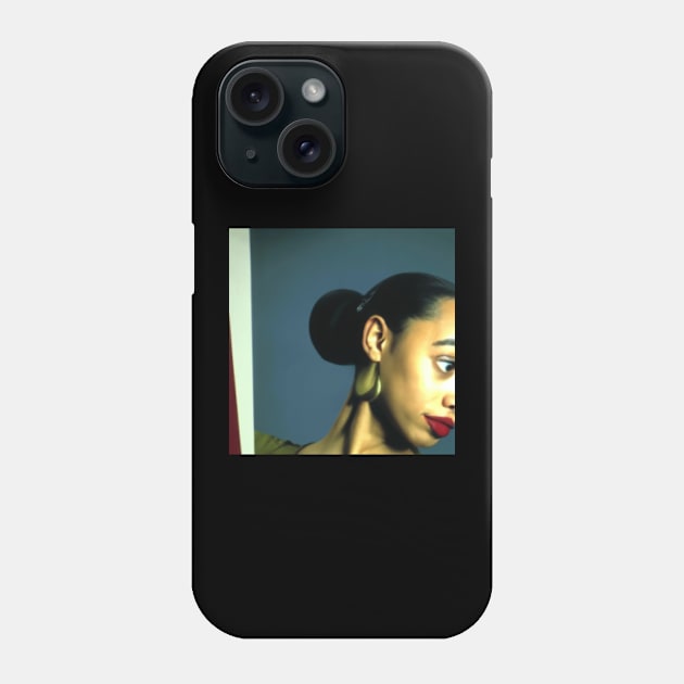 sade tilted his head Phone Case by tearbytea