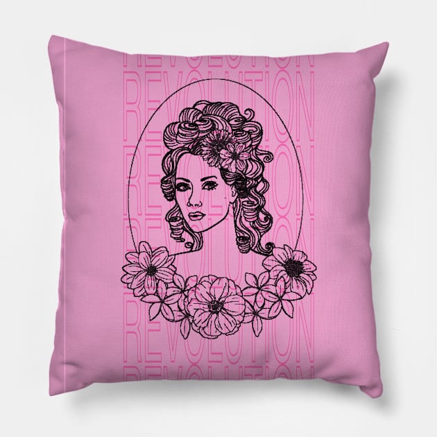 Hamilton Revolution Gift Pillow by JPDesigns