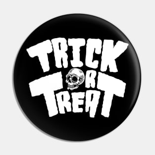 Trick Or Treat Halloween Pin