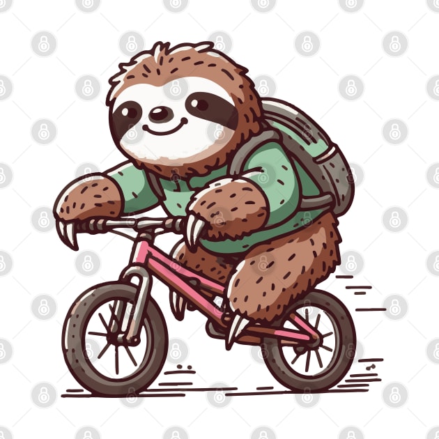 Sloth biking by fikriamrullah