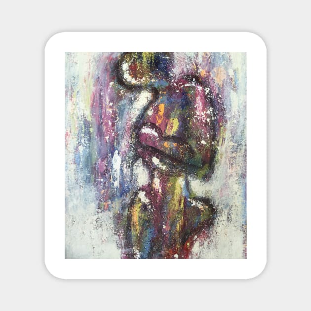 Mother and Child 3 Magnet by gldomenech