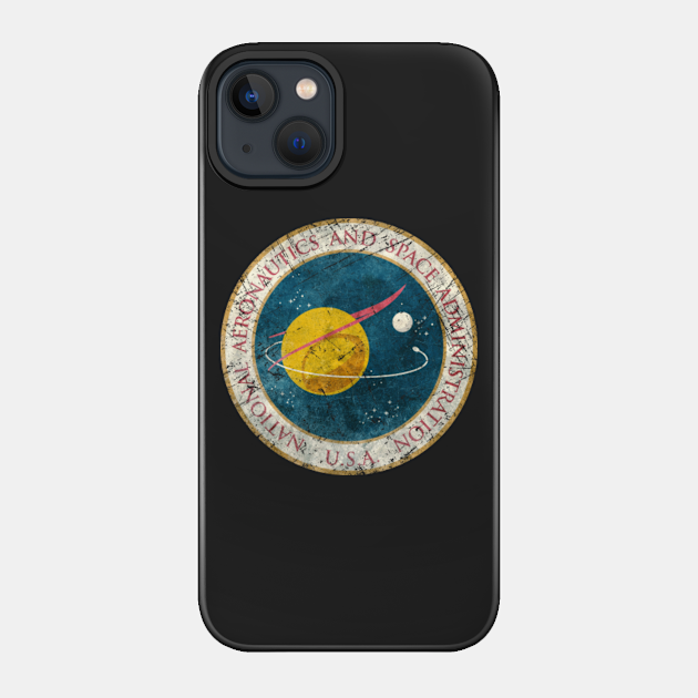 NASA Vintage Seal - Nasa - Phone Case