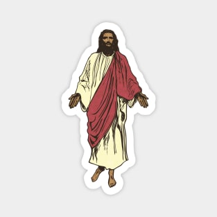 Retro Jesus Magnet