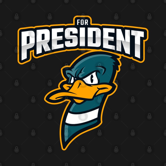 Mr.Duck for President by Boga