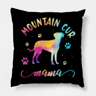 Mountain Cur Mama Mountain Cur Mom Pillow