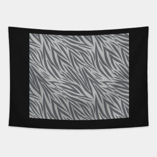 Modern Animal Skin Pattern Zebra Tapestry