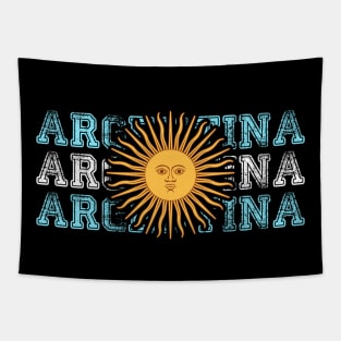 Argentina Campeones Del Mundo Tapestry