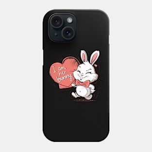 Adorable I Am Her Bunny Heartfelt Love Design Phone Case