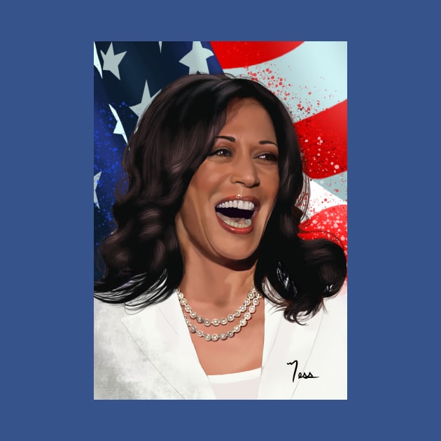 Vice President Kamala Harris by NESSHEAD