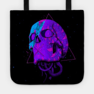 Tokebi's Cyberpunk Skull Tote