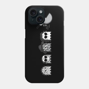 Horror-Man B&W Phone Case