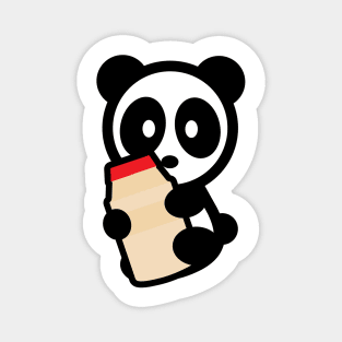 Panda Yogurt Drink Bambu Brand Bear Asian Food Snack Animal Sweet Dessert Magnet