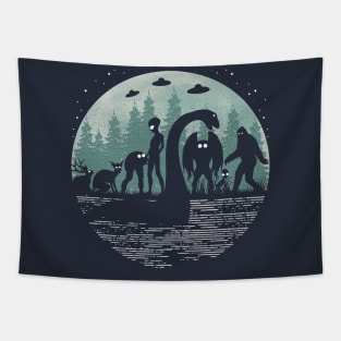 Cryptid Creatures Tapestry