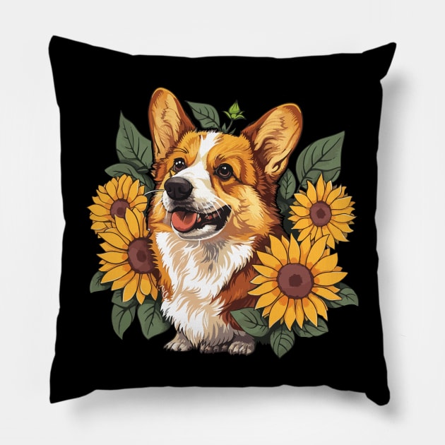 Corgi Pillow by VelvetRoom